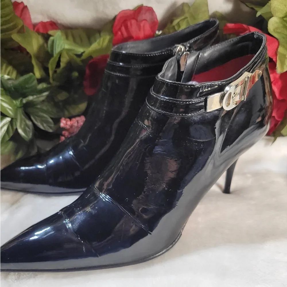 Cesare Paciotti Stiletto Bootie EUC